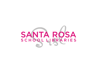Santa Rosa School Libraries logo design by EkoBooM