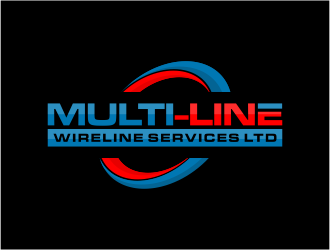 Multi-Line Wireline Services Ltd. logo design by haidar