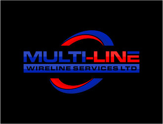 Multi-Line Wireline Services Ltd. logo design by haidar
