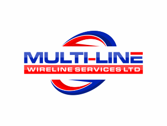 Multi-Line Wireline Services Ltd. logo design by haidar