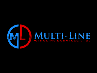Multi-Line Wireline Services Ltd. logo design by SmartTaste