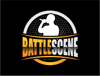 BattleScene logo design by Girly
