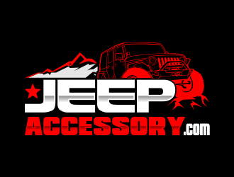 Jeep Accessory (or jeepaccessory.com)  logo design by SmartTaste