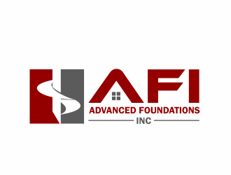AFI Advanced Foundations Inc logo design by serprimero
