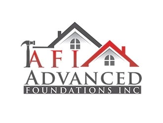 AFI Advanced Foundations Inc logo design by pipp