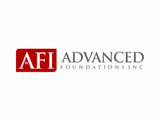 AFI Advanced Foundations Inc logo design by mutafailan