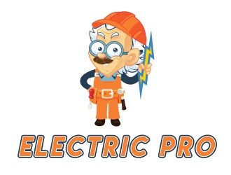 Electric Pro logo design by AYATA