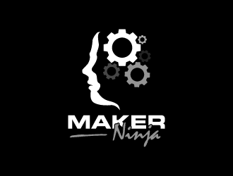 Maker Ninja logo design by torresace