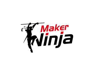 Maker Ninja logo design by prodesign