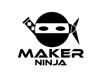 Maker Ninja logo design by done