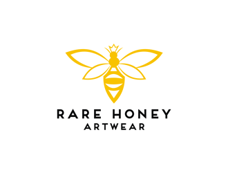 Rare Honey or Rare Honey Artwear logo design by EkoBooM