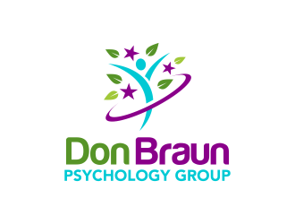 Don Braun Psychology Group logo design by ingepro