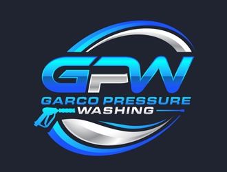 GARCO PRESSURE WASHING logo design by DreamLogoDesign