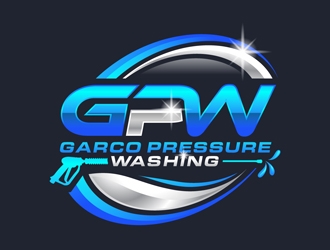 GARCO PRESSURE WASHING logo design by DreamLogoDesign