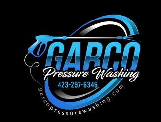 GARCO PRESSURE WASHING logo design by DreamLogoDesign