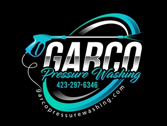 GARCO PRESSURE WASHING logo design by DreamLogoDesign