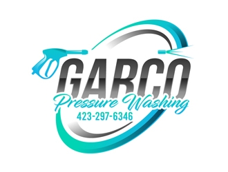 GARCO PRESSURE WASHING logo design by DreamLogoDesign