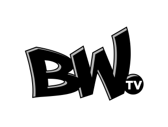 BLACKWATER TV logo design by evdesign