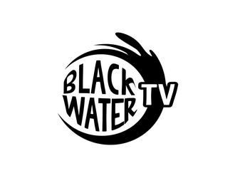 BLACKWATER TV logo design by haze