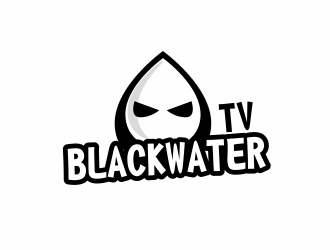 BLACKWATER TV logo design by serprimero