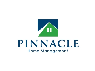 Pinnacle Home Management logo design by Marianne