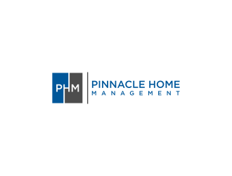 Pinnacle Home Management logo design by L E V A R