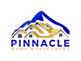 Pinnacle Home Management logo design by SmartTaste
