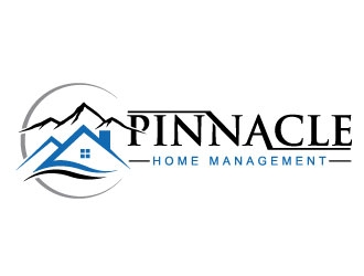 Pinnacle Home Management logo design by REDCROW