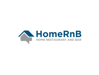 HomeRnB (Home Restaurant and Bar) logo design by mbamboex