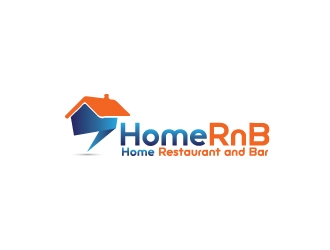 HomeRnB (Home Restaurant and Bar) logo design by dhika