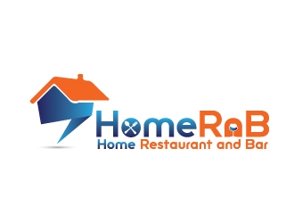 HomeRnB (Home Restaurant and Bar) logo design by dhika