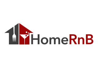 HomeRnB (Home Restaurant and Bar) logo design by megalogos