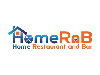 HomeRnB (Home Restaurant and Bar) logo design by dhika