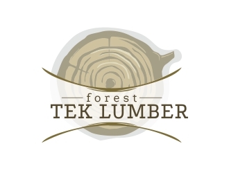 Forest Tek Lumber logo design by HannaAnnisa