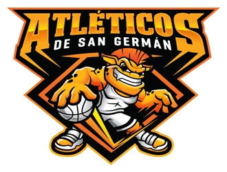 Atléticos de San Germán logo design by ZedArts