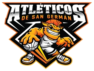 Atléticos de San Germán logo design by ZedArts