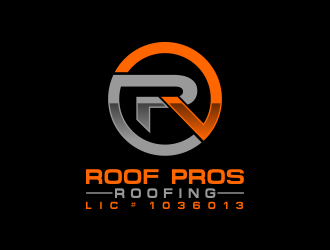 ROOF PROS ROOFING LIC#1036013 logo design by kopipanas