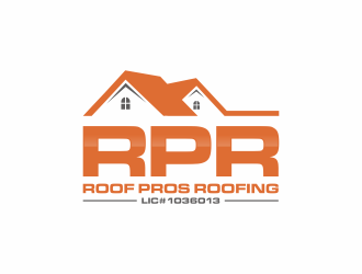 ROOF PROS ROOFING LIC#1036013 logo design by arturo_