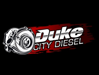 Duke City Diesel logo design by DreamLogoDesign