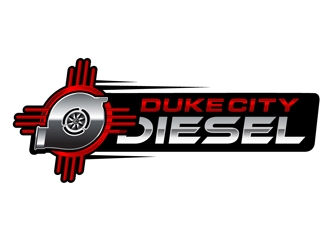 Duke City Diesel logo design by DreamLogoDesign