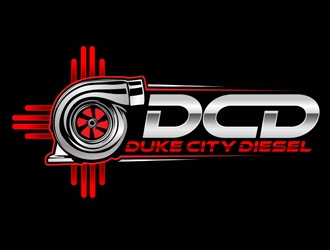 Duke City Diesel logo design by DreamLogoDesign