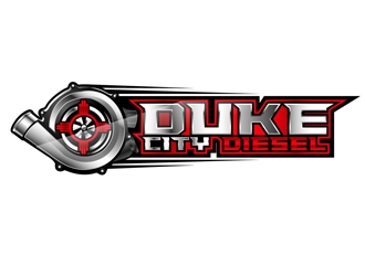 Duke City Diesel logo design by DreamLogoDesign