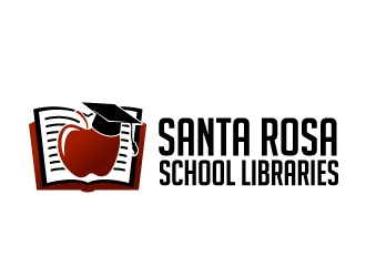 Santa Rosa School Libraries logo design by Dawnxisoul393