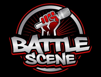 BattleScene logo design by jaize
