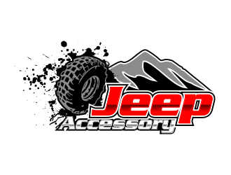 Jeep Accessory (or jeepaccessory.com)  logo design by done