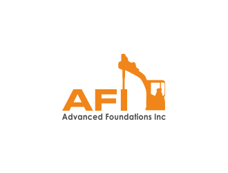 AFI Advanced Foundations Inc logo design by Greenlight