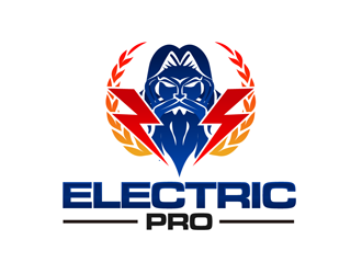 Electric Pro logo design by enzidesign