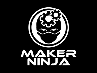 Maker Ninja logo design by haze