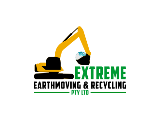 EXTREME EARTHMOVING & RECYCLING PTY LTD. logo design by Kruger