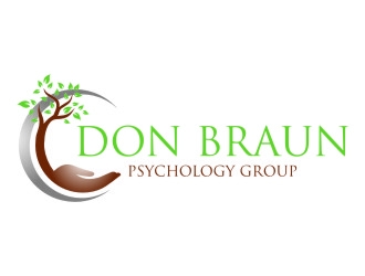 Don Braun Psychology Group logo design by jetzu
